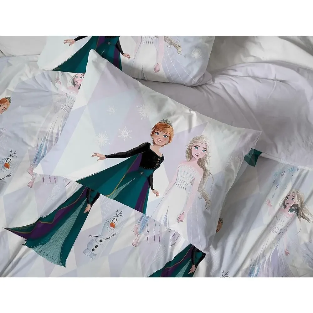 Jay Franco Frozen 2 Spirit 5 Piece Full Size Bed Set disney Comforter Sheet Set